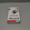 GE Home Electrical GE DVI-D Dual Link Cable, 10 Foot Cable, Video, 1600 X 1200 and Higher, for PC, Digital Monitor or HDTV, Black, 34508