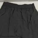 Women's Summer Capris Wide Leg Palazzo Pants Dressy Casual Split Chiffon Trousers (Large, Chiffon Black 55)