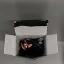 Annlary Hair Straightener 1 Inch Flat Iron and Curler 2 in 1 Titanium Ceramic Ionic Dual Voltage Straightener with Heat-Resistant Silicone, for Less Frizz, Shinier & Smoother (Black/Rose Gold)