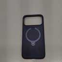 TORRAS Q3 Silicone for iPhone 17 Pro Max Case with Stand, Fit for MagSafe, Liquid Silicone Cozy Grip, 360 Spin Stand, Camera Control, Protective for iPhone 17 Pro Max Phone Case Silicone, Deep Blue