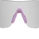 AMBEYE Sports Sunglasses y2k  UV400 REVO Mirror Lens, Ultra-Light TR90 Full Frame, Adjustable Nose Pads, Anti-Slip Arms  Cycling Running Hiking Triathlon  Chrome Lavender