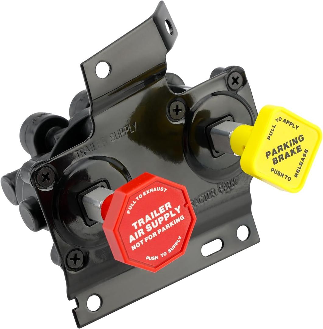 KN20619 MV-3 Dash Air Brake Control Valve - Dash Valvet for Haldex RKN20619 and Volvo 20560009 85123221 20523171 - Compatible with Volvo Freightliner Haldex Keene Newstar Trucks
