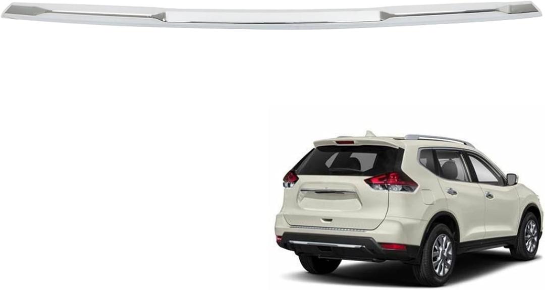 Chrome Rear Bumper Lower Trim Molding 85072-5HK0A Replacement for Rogue 2017-2019