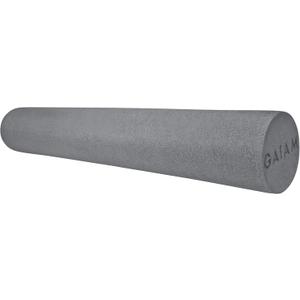 Gaiam Restore Foam Roller for Muscle Massage - Deep Tissue Muscle Massager for Sore Muscles & Stimulation - Total Body Pain Relief, Back, Neck, Foot, Calf, Leg, Arm (18 Inch and 36 Inch)