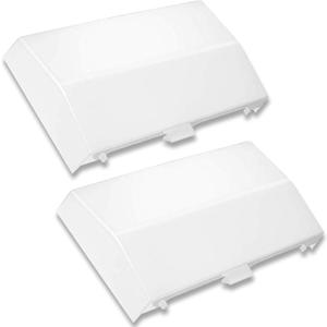 (2-Pack) 89108000 The Exact Replacement | Compatible with Nutone Bathroom Vent Fan Light Lens Cover 763RLN