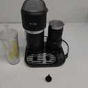 Mr. Coffee 4-in-1 Single-Serve Latte, Iced, and Hot Coffee Maker with Milk Frother and Tumbler Black