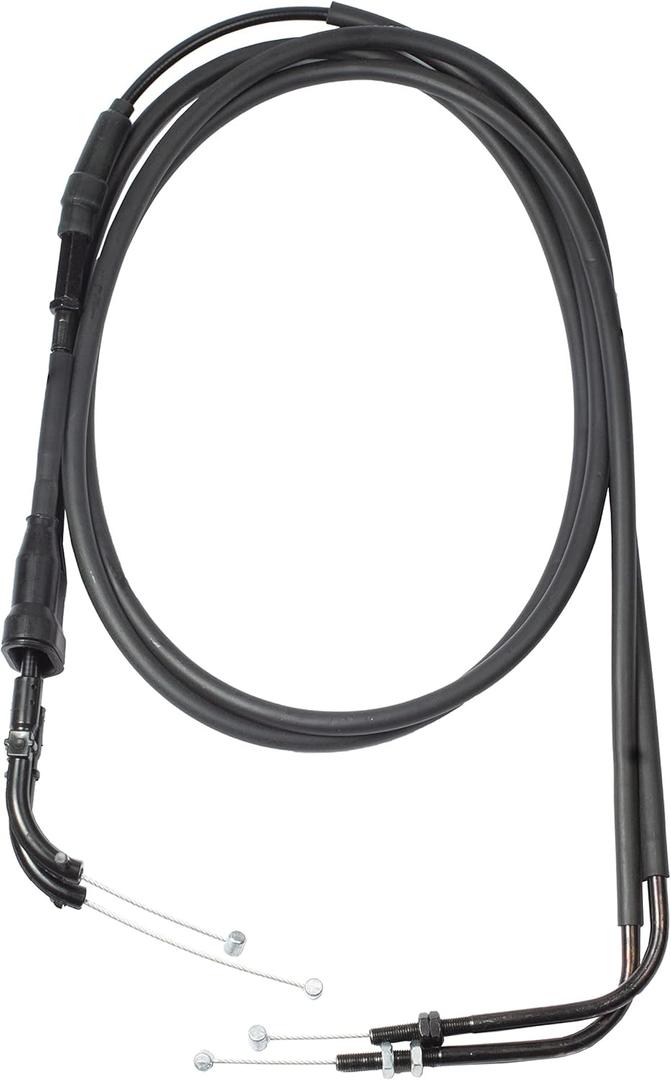 Motorcycle Throttle Cable SET A B (Open and Close) Compatible with Triumph Daytona 955 i/Speed Triple / T2040294
