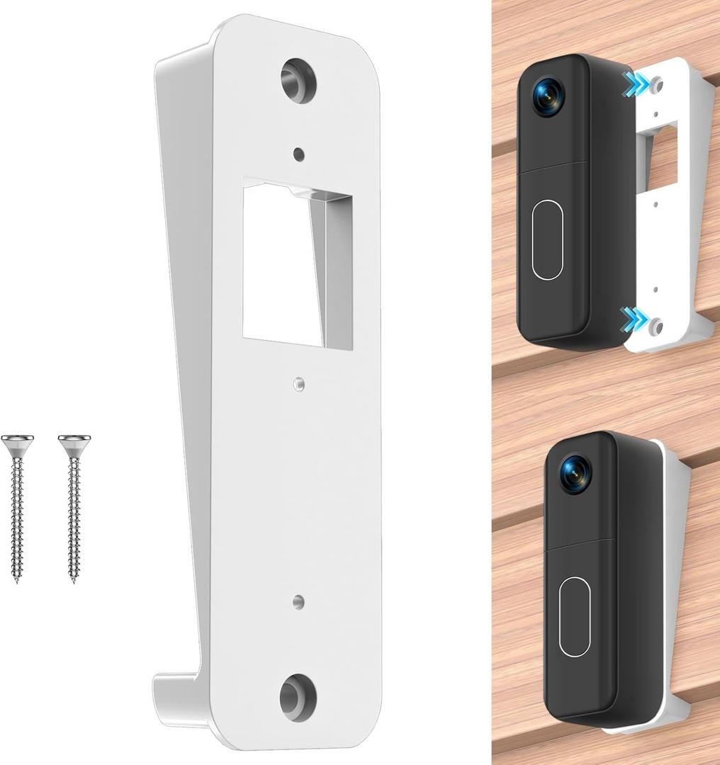 Vinyl Siding Mount for Blink Doorbell, Vinyl Siding Mount, for Blink Doorbell Mounting - Solve The Problem of The Tilt