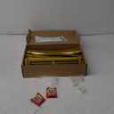 Wokceer Round Backdrop Stand 8FT Gold Wedding Arch Metal Circle Balloon Arch Stand for Birthday Party Wedding Bridal Shower Anniversary Ceremony