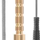 Compatible with Gerber & Pfister Shower Tub Valves, 2.5" Brass Stem Extension Kit with 10-24 Screw for Secure Handle Installation  Fits Deep Wall Trim & Cartridge Repair