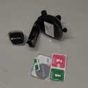 BESTRIX Phone Holder for Car, Magnetic Car Phone Mount | Dashboard Car Phone Holder Compatible with iPhone 15, 14,13,12,11Pro,Xr,XS Pro MAX Galaxy S24 23 22 21 20 Ultra Note S8 S9 S10 & All Smartphone (Black)