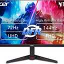Acer Nitro 27in 4K 3840x2160 IPS 72Hz DFR 144Hz Gaming Monitor VG270K L1