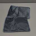 Medium Flexible Gel Ice Packs Reusable - Hot and Cold Soft Ice Packs for Injuries Reusable for Ankle, Arm, Foot, Leg, Back Pain Relief - 8" x 12" - 2PK - Grey