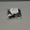 SlowTon Dog Shoes for Medium Large Dogs - Water Resistant Anti-Slip Dog Boots for Hot Pavement Rain Snow,Reflective Dog Paw Protectors for Outdoor Walking, Indoor Hardfloors(Black,1) (#1 (Width 0.79 inch) for 10-23 lbs)