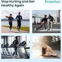 Achilles Tendon Heel Protector - Compression Padded Sleeve Socks - Promifun Premium Gel Heel Socks for Haglunds Bump, Bursitis, Tendonitis & Tenderness - 1 Pair - Regular Size