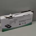 SAMODRA Bidet Attachment, Non-Electric Cold Water Bidet Toilet Seat Attachment with Pressure Controls, Retractable Self-Cleaning Dual Nozzles for Frontal & Rear Wash - Brushed Nickel