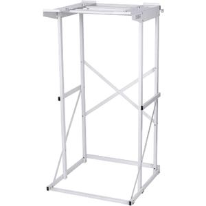 Black+Decker Washer Dryer Stacking Rack Stand, Compatible with Black and Decker Portable Washers and Dryers, Heavy Duty Steel, Dryer Stand with 60 lb. Weight Capacity, BWDS, White