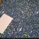 Arden Outdoor Deep Seat Cushion Set, Foam, 24x24, Blue Paisley, 1 Pack