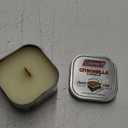 Coleman Scented Outdoor Citronella Candle with Wooden Crackle Wick, Smores Scent, 6 oz (1 Single)