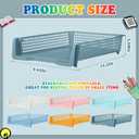 Weysat 12 Pcs Turn in Trays, Classroom Paper Tray, Pastel, Narrow
