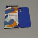 LOVE 3000 Designed for iPhone 16 Case, Premium Silicone with [Soft Anti-Scratch Microfiber Lining] Shockproof Protective Phone Case for Men Women Girls 6.1", Klein Blue