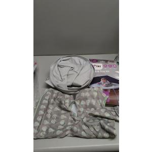 Tidy Tot Baby Bib & Tray Kit Mess Proof Long Sleeve Smock Attaches to Feeding Mat Waterproof Bib – Machine Washable. Fits Babies and Toddlers 624 months Grey, 1 Pack