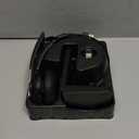 Bluetooth Headset, Wireless Headset with Microphone for PC, V5.2 Computer Headset with Noise Cancelling Mic, USB Dongle, Charging Base & Mute Button for Work, Cell Phones, Computer (Black)