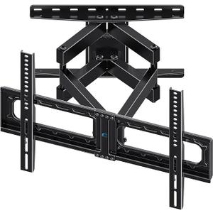HOME VISION Full Motion TV Wall Mount for Most 32-85 inch TVs up to132 lbs, TV Mount Swivel and Tilt with Dual Articulating Arms, Wall Mount tv Bracket Max VESA 600x400mm, Fits 8" 12" 16" Wood Studs