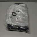 Stadium Approved Clear Backpack, Heavy Duty Transparent Bag for Concerts, Events, College & Workplace - Black