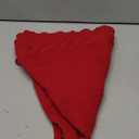 36 Inch Red Knitted Christmas Tree Skirt: Small Thick Cable Knit Round Cream Tree Skirt for 46FT Tree Rustic Neutral Farmhouse Neutral Christmas Tree Decorations Tree Base Cover