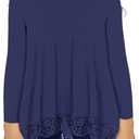 storeofbaby Girls Casual Tunic Tops Short Sleeve Loose Soft Blouse T-Shirt for 4-13 Years