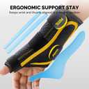 FEATOL Thumb Brace Right Hand - Ergonomic Support for Trigger Thumb, De Quervain's Tenosynovitis, Lightweight Wrist Brace for Carpal Tunnel, Size S/M, 5"-6.5"