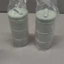 Termichy Stackable Formula Dispenser Portable Milk Powder Container, 2 Pack, Light Green