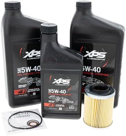 Can-Am New OEM Synthetic Blend Oil Change Kit 5W40 500 CC, 9779488