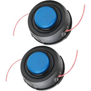 128LD Trimmer Head T25 Head for Husquvarna Weed Eater 125L 128R 124L 128L 128LD 128R 128RJ 223L 322L 223R 322C 323C 325C 325CX WeedEater Parts Replace 966674401 M10 x 1.25LH