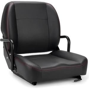 Universal Forklift Seat,Tractor Seat,with Hip Restraint,Micro Switch,for Tractor,Mower,Skid Loader,Telehandler,Backhoe,Excavator Dozer