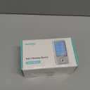 NURSAL 24 Modes TENS Unit Muscle Stimulator with Continuous Stimulation, Rechargeable Electronic Pulse Massager with 8 Pads for Back and Shoulder Pain Relief and Muscle Strength (Silver)