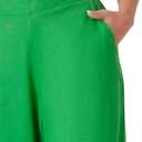 Forever 21 Women's Linen-Blend Wide-Leg Pants, M