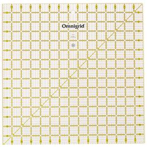 Omnigrid 15" x 15" Square Quilting and Sewing Ruler