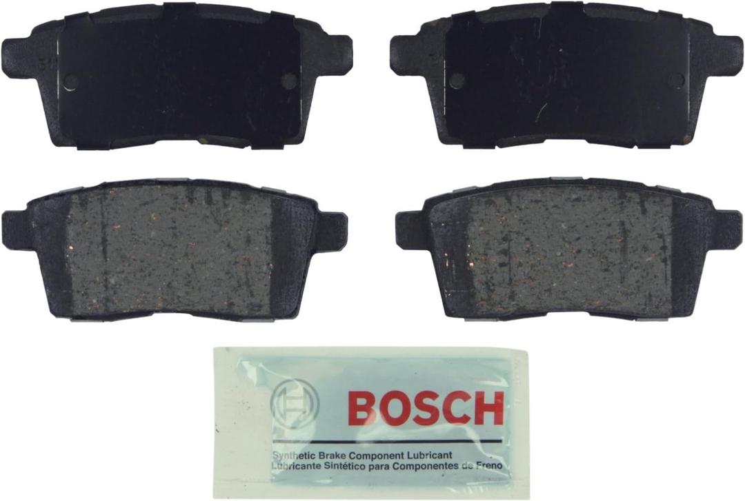 BOSCH BE1259 Blue Ceramic Disc Brake Pad Set - Compatible With Select Ford Edge; Lincoln MKX; Mazda CX-7, CX-9; REAR