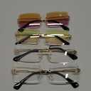 Hycredi Rimless Sunglasses Women Men HY8033 and HY8100