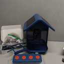 Hummingbird Feeder with Camera Solar Powered-Blue