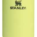 Stanley IceFlow Flip Straw Tumbler with Handle | Twist On Lid and Flip Up Straw | Leak Resistant Water Bottle | Insulated Stainless Steel | BPA-Free (30 Ounces, Prickly Pear)