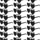 Morcheiong 24 Pack Heart Shaped Sunglasses Frameless Glasses Women Bachelorette Girl Birthday Party Favor Transparent Eyewear Blue and Pink