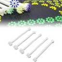 5 PCS Flower Petal Dotting Tools for Painting  10 Shapes Mandala Dotting Pens, Rock Painting & Embossing Art Tools for Dots