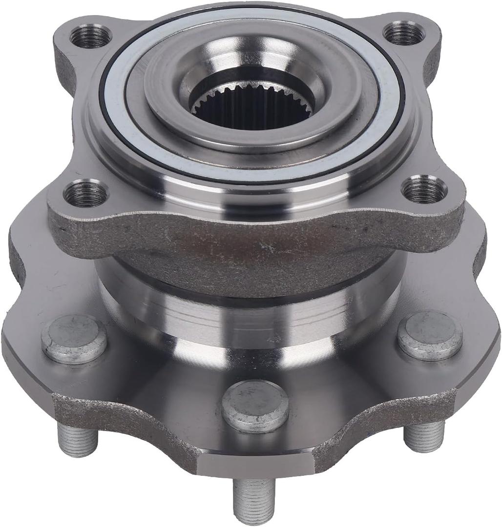Autoround 541003 Rear Wheel Bearing and Hub Assembly Compatible with Nissan Armada 2005-2008, Pathfinder 2005-2012, 6 Lugs