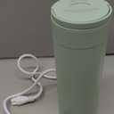 Sekaer Travel Electric Tea Kettle Portable Small Mini Coffee Kettle, with 4 Variable Presets, Personal Hot Water Boiler 304 Stainless Steel with Auto Shut-Off & Boil Dry Protection, SY-618G (Green)