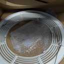 Broan-NuTone 750 Round Fan and Light Combo for Bathroom and Home, White Grille with Glass Lens, 100-Watts, 3.5 Sones, 100 CFM