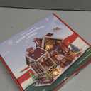 DIY Miniature Book Nook Dollhouse Room Kit for Teens and Adults-Christmas House