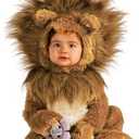 Rubies Infant Noah's Ark Lion Cub Romper, Brown/Beige, 0-6 Months for themed parties and Halloween